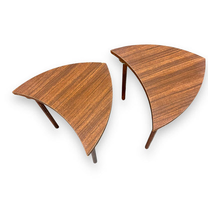 Arched triangle table pair