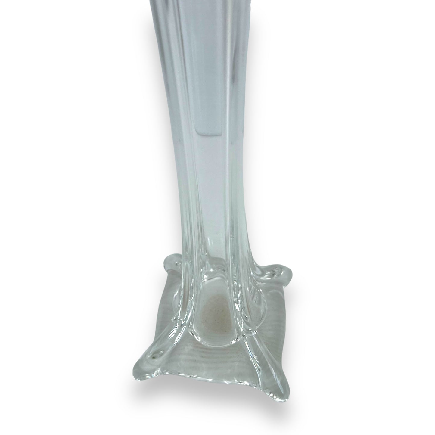 Selezione IVV Tall Italian Mouth Blown Glass Bud Vase