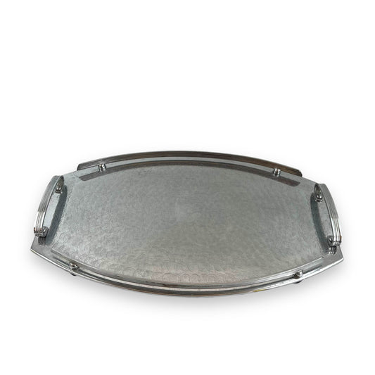 Ranleigh Oval Stainless Steel Serving Tray