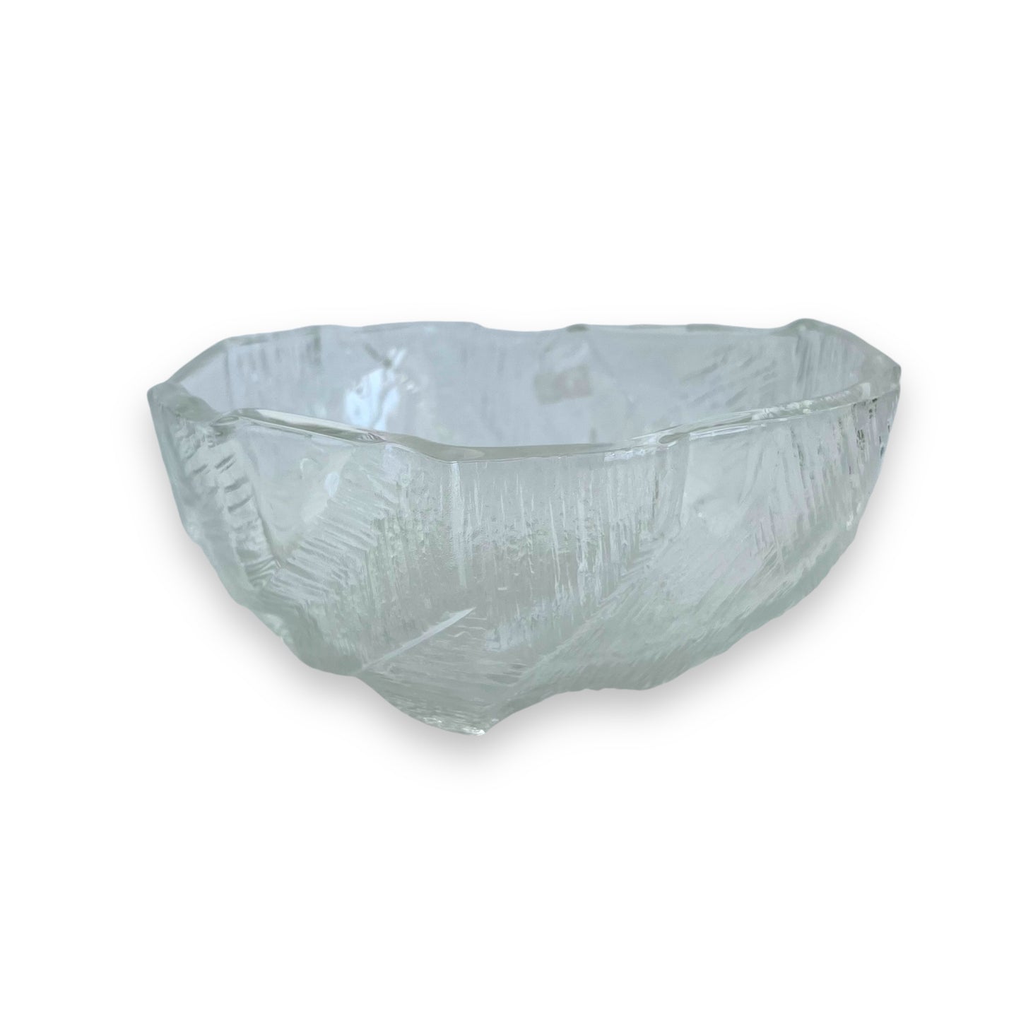 Hoya Crystal ‘Iceberg' decorative bowl, made in Japan