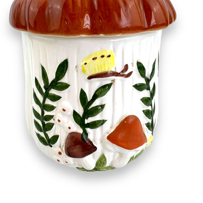 Merry Mushroom Canister 19cm tall