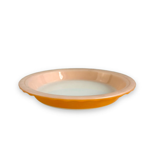 Orange Crown Ovenware Pie Baking Dish