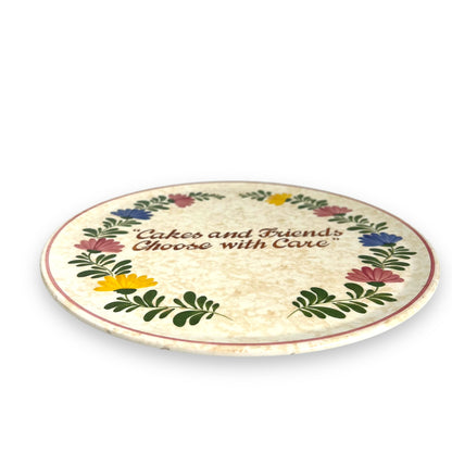 Cakes & Friends Serving Plate