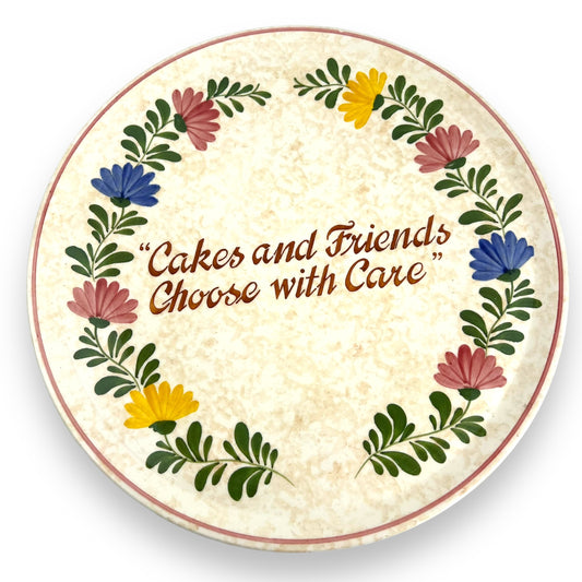 Cakes & Friends Serving Plate