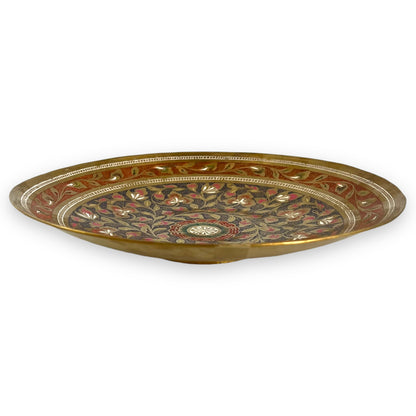 Brass decorative plate/bowl