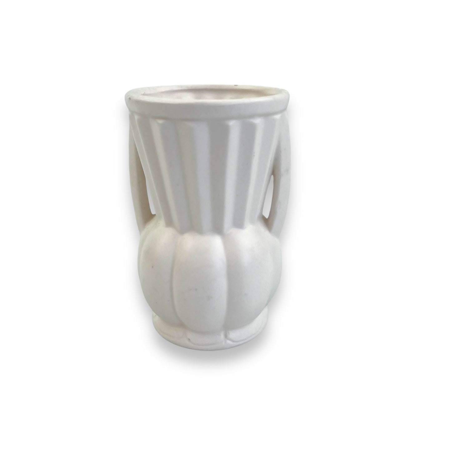 White small ceramic vase “3053” stamp on base