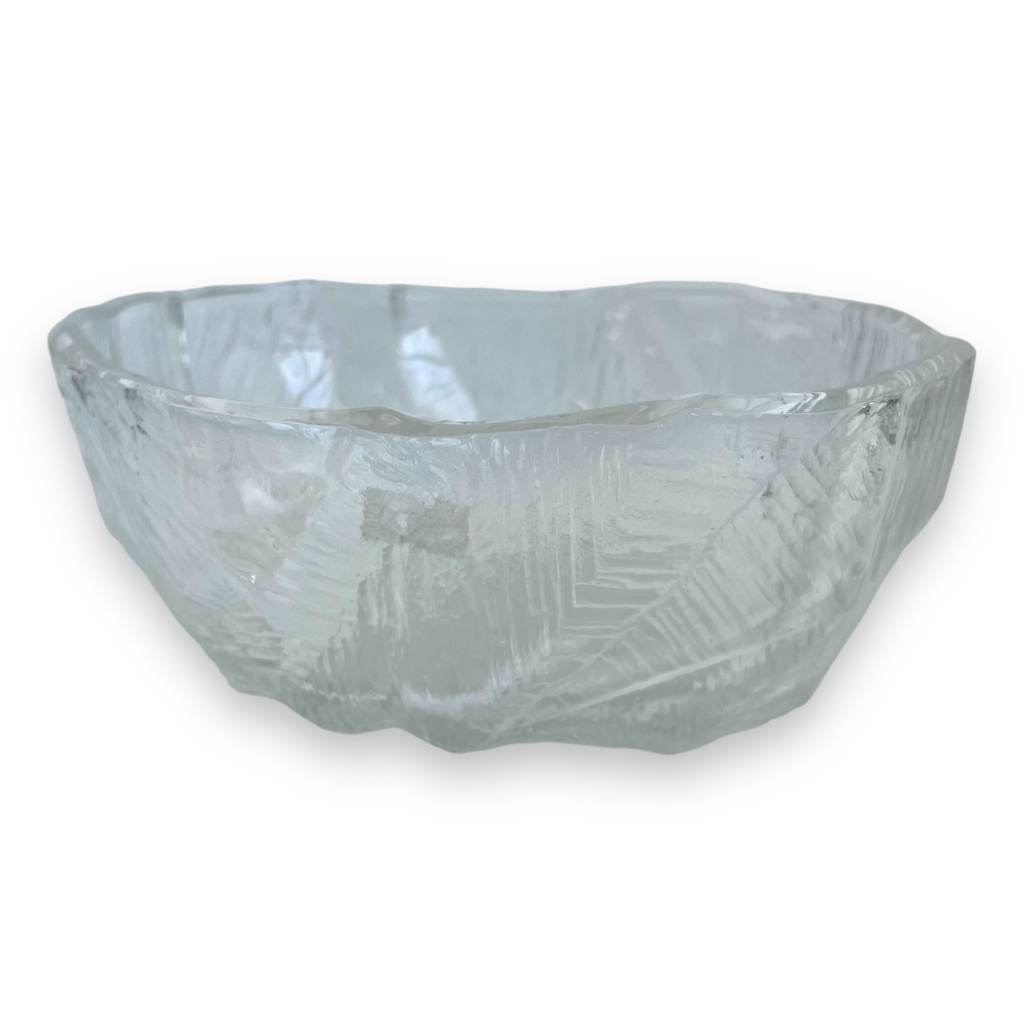 Hoya Crystal ‘Iceberg' decorative bowl, made in Japan