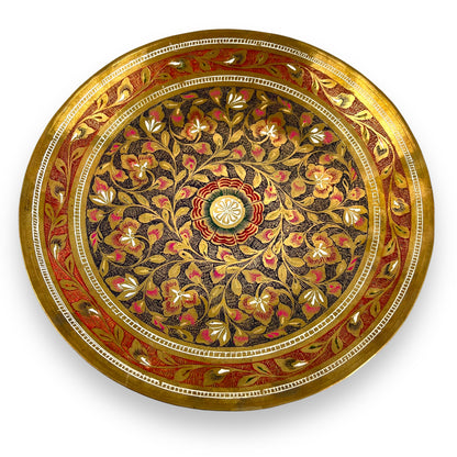 Brass decorative plate/bowl