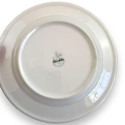 Bristle white plate set of 8 - Made in Australia