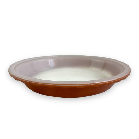 Brown Crown Ovenware Pie Baking Dish