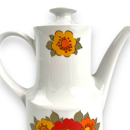 Tirschenreuth Colourful Flower Teapot