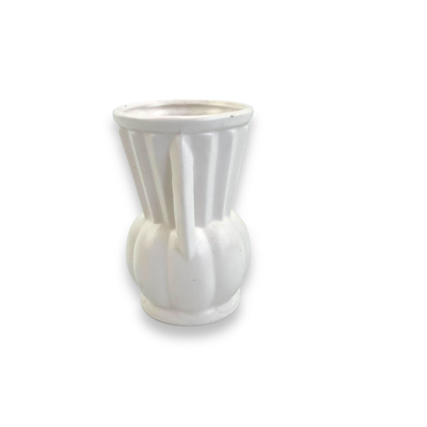 White small ceramic vase “3053” stamp on base