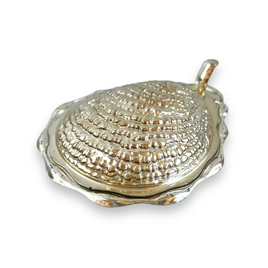 Seashell Trinket Box with Removable Dish