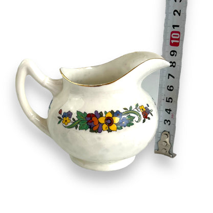 Creamer Jug with colourful flower pattern