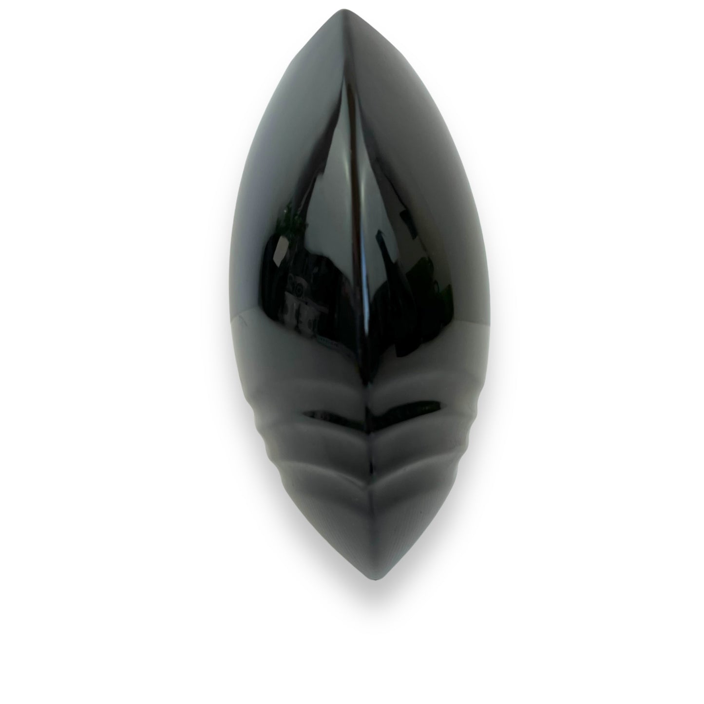 Mikasa Black Ceramic Wave Design Vase