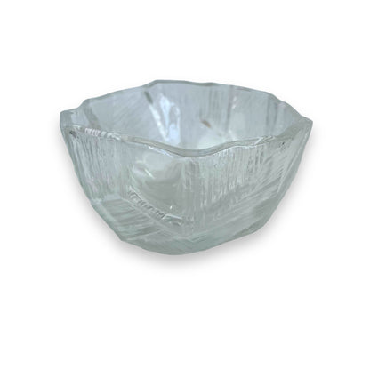 Hoya Crystal ‘Iceberg' decorative bowl, made in Japan