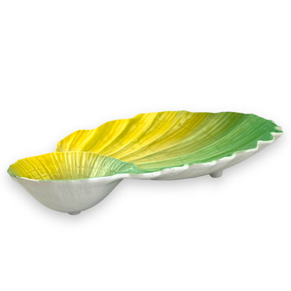 Royal Winton Green & Yellow Shell Seafood Serving Platter