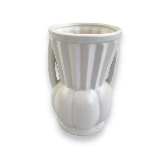 White small ceramic vase “3053” stamp on base