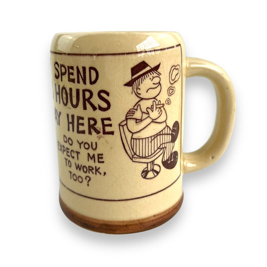 8 Hours a Day Novelty Mug