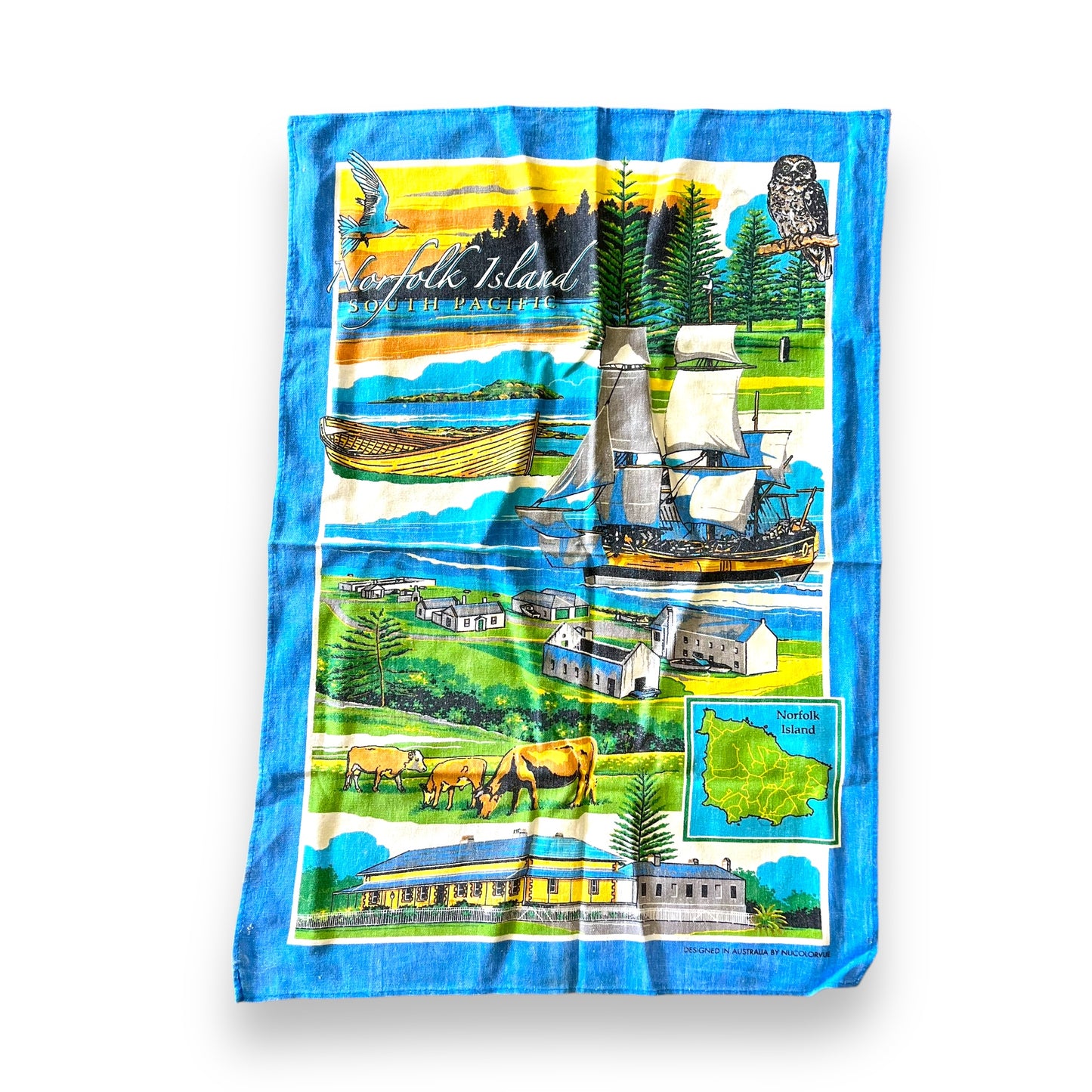 Norfolk Island Tea Towel