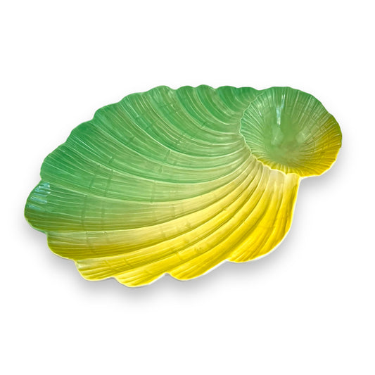 Royal Winton Green & Yellow Shell Seafood Serving Platter