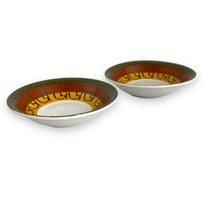 Casual Ceram “Galaxy” pattern stoneware bowl set of 2