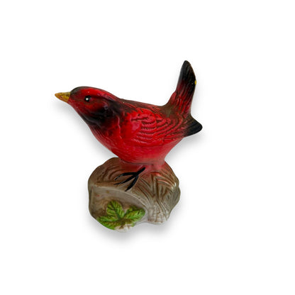 Red Cardinal Bird Statue