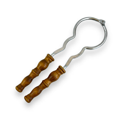 Metal Jar Opener with Wooden Handles - Made in Japan