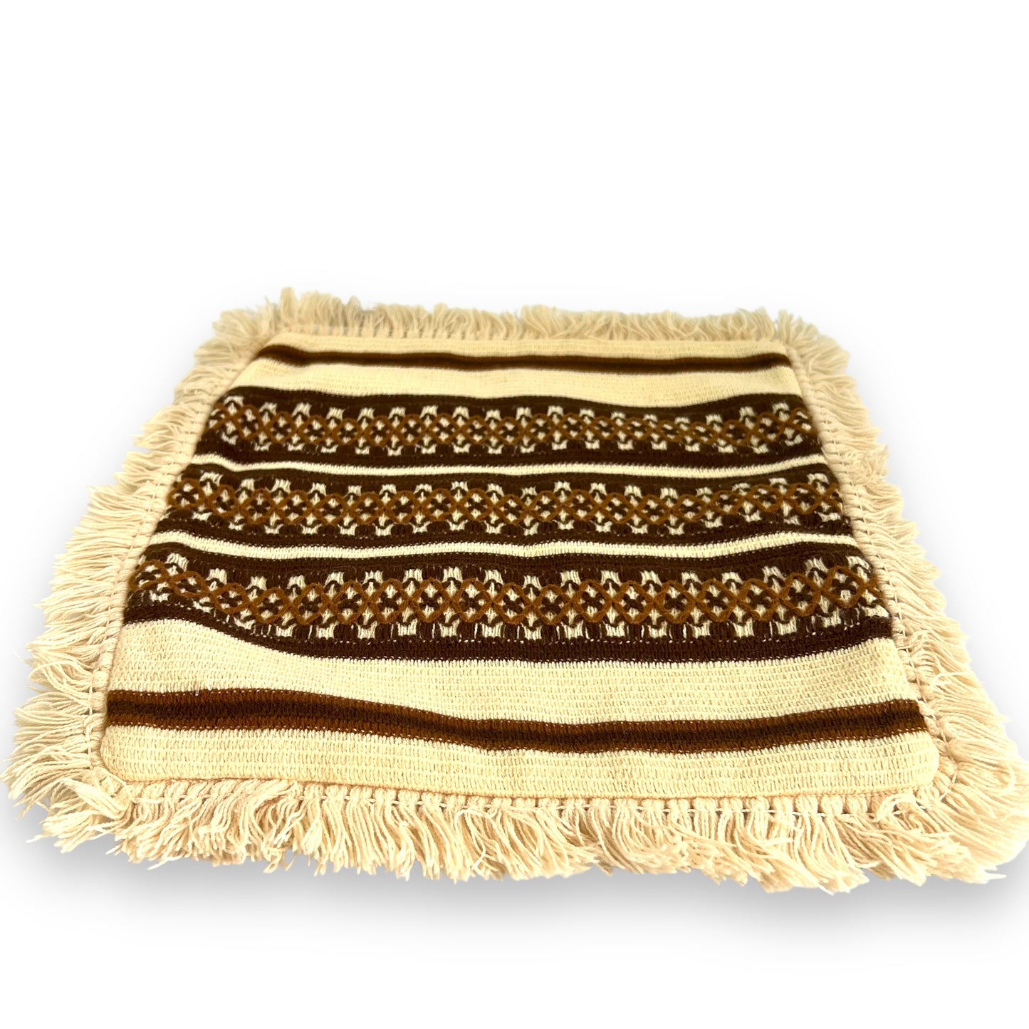 Beige & Brown Stripe Pillowcase