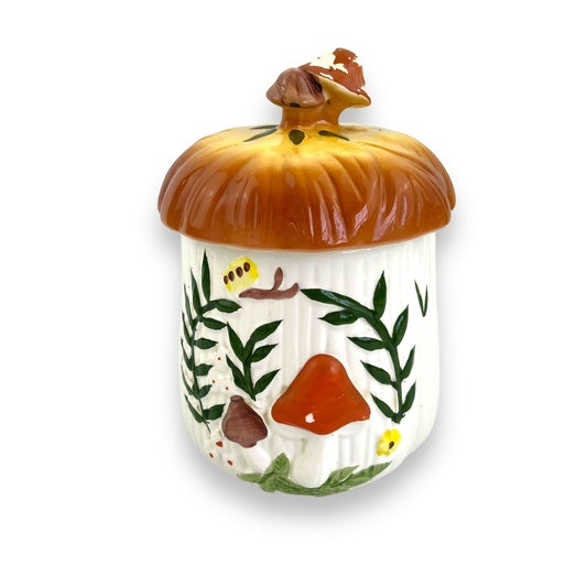 Merry Mushroom Canister 22cm tall