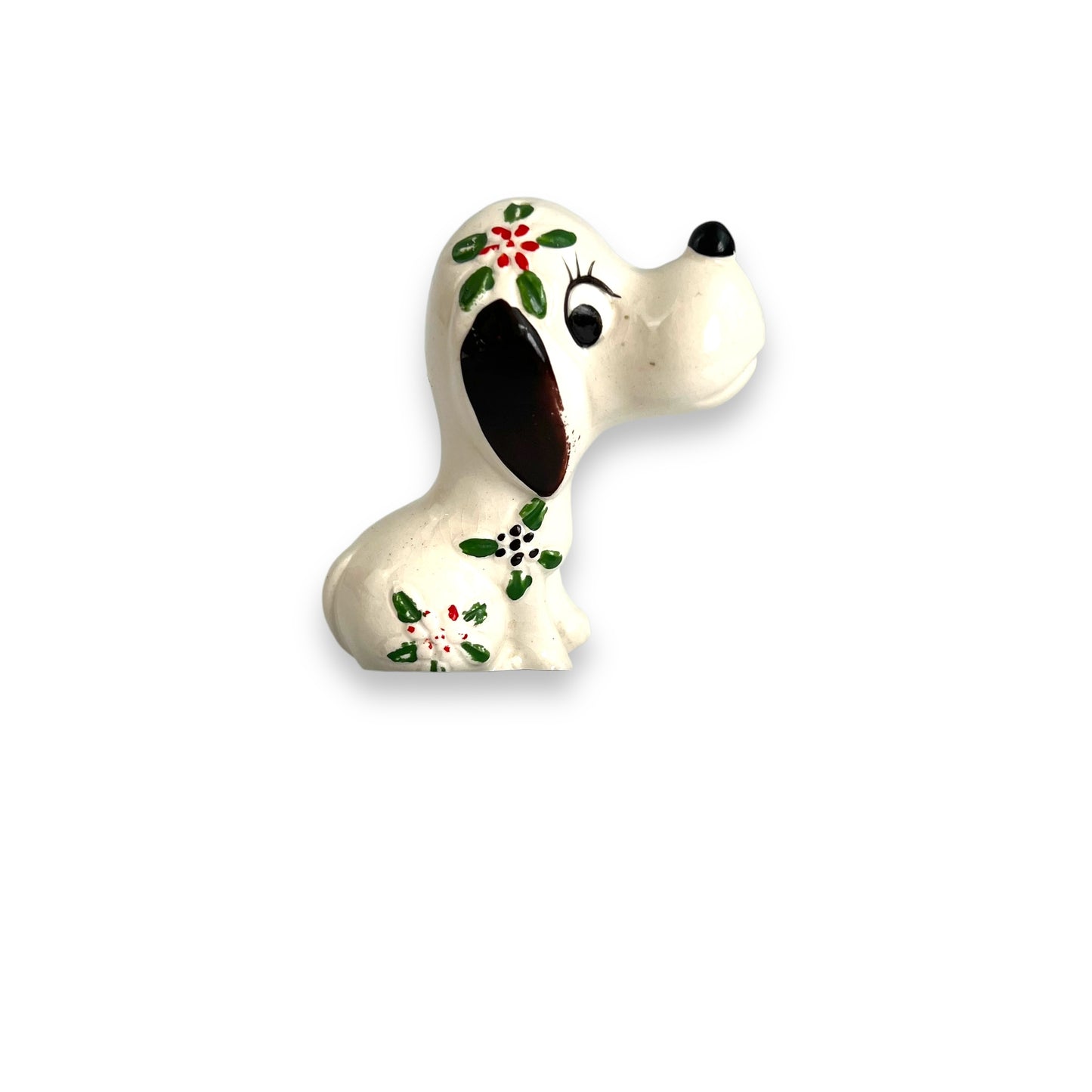 White & Black Dog Condiment shaker