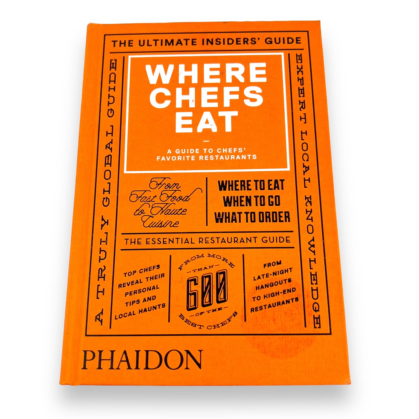 Where chefs eat book