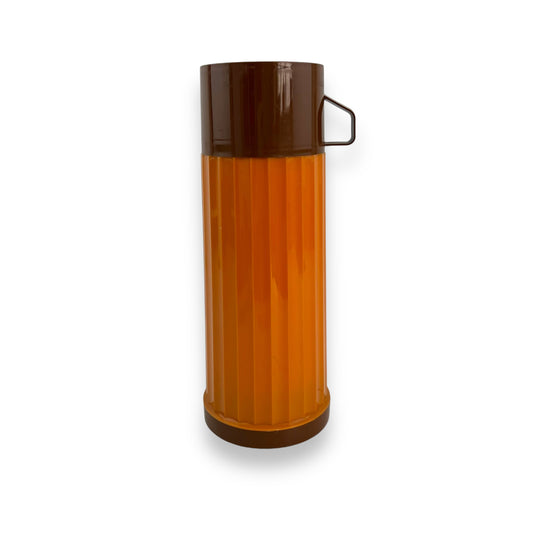 Aladdin Brown Plastic Thermos Vaccum Bottle