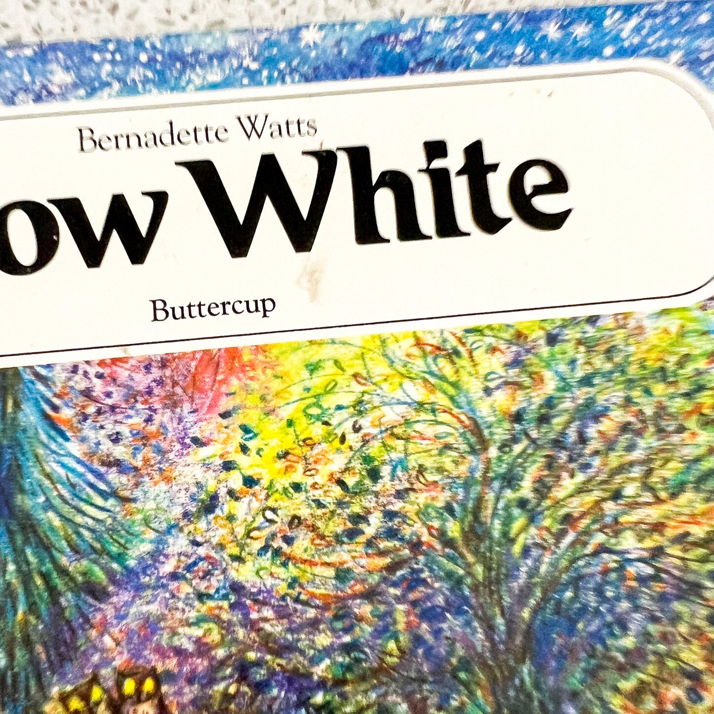 Bernadette Watts “Snow White” illustrated Childrens hard cover book