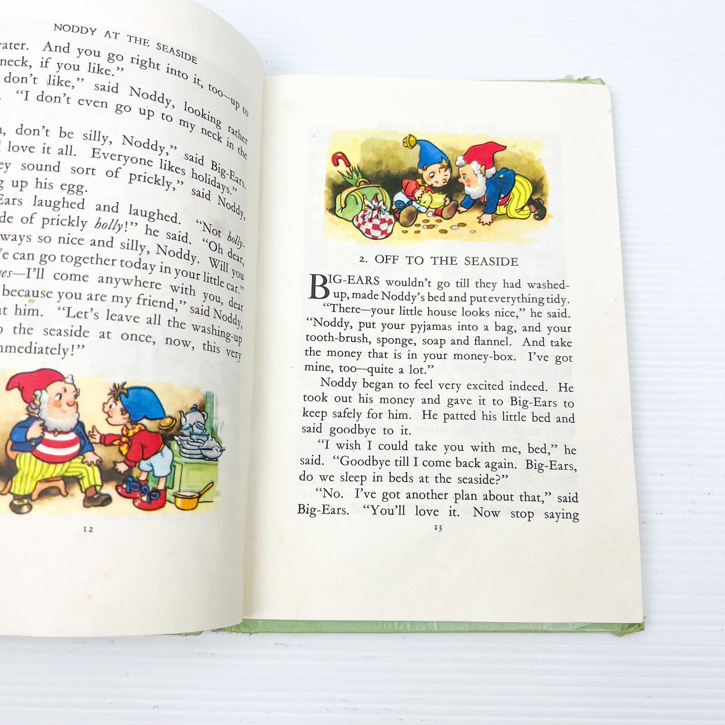 Enid Blyton “Noddy at the Seaside” children’s book