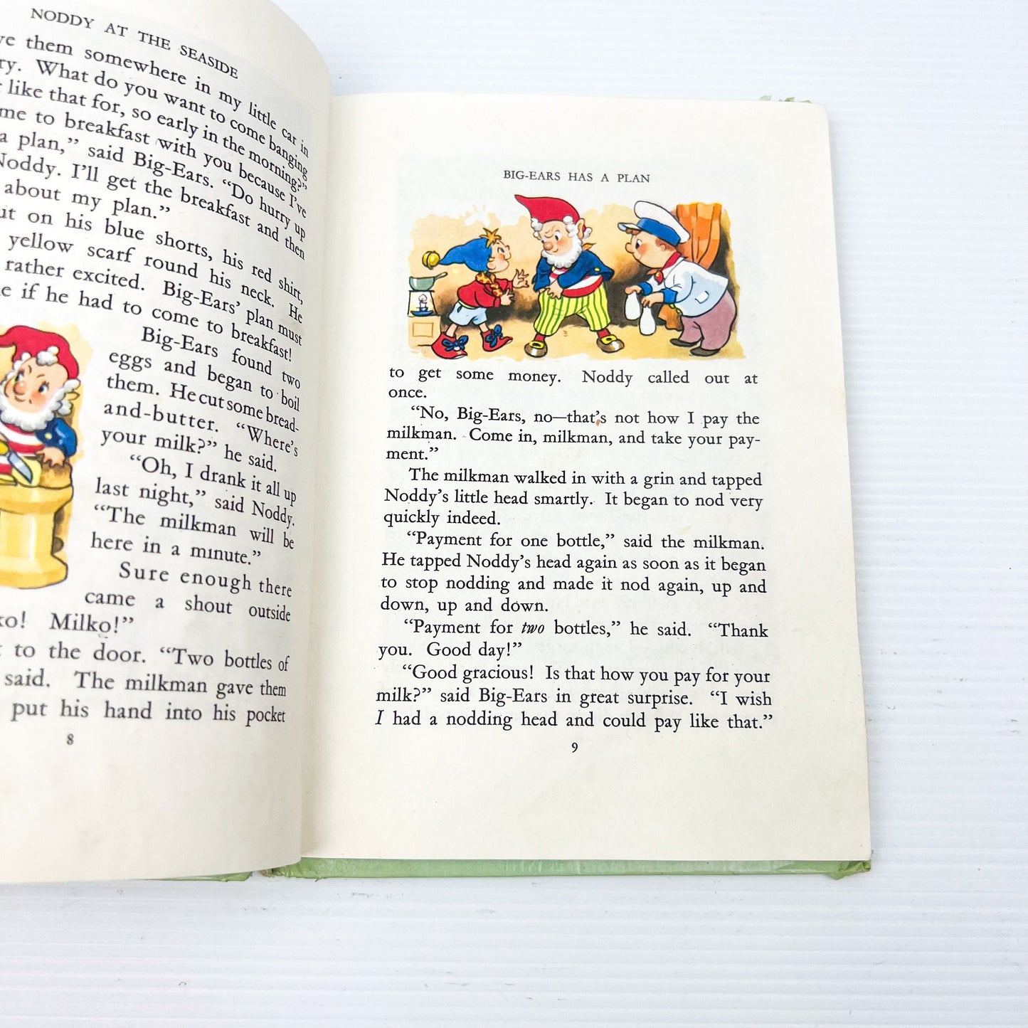 Enid Blyton “Noddy at the Seaside” children’s book